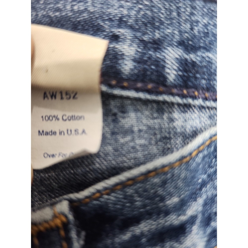 Vintage Abercrombie Made In USA Men's 28x32 Button Fly Denim Jeans - Picture 6 of 9